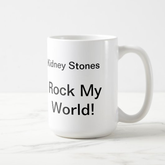 Kidney Stones Rock Mijn wereld! Mok (Rechts)