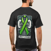 Kidney Strong – Kidney Disease Awareness T-Shirt (Achterkant)