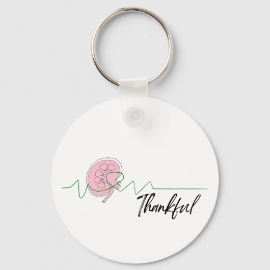 Kidney Thankful Sleutelhanger (Achterkant)