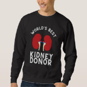 Kidney Transplant And Organ Donor Recipient  1 Trui (Voorkant)