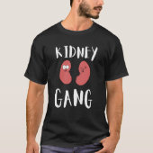 Kidney Transplant Organ Recipient Survivor Recover T-shirt (Voorkant)