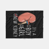 Kidney Transplant Surgery Recovery Quote It's A Ne Fleece Deken (Voorkant (Horizontaal))