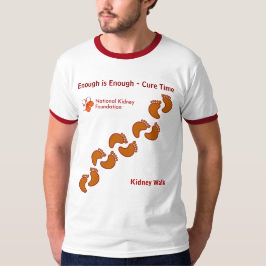 Kidney Walk T-shirt (Voorkant)