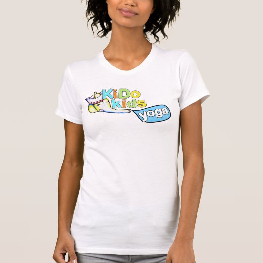 KiDo Kinder Yoga - Women's 'Bella' T-Shirt (Voorkant)