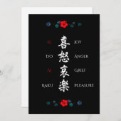 Kidoairaku-kaart (Voorkant / Achterkant)