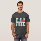 Kido's ouder T-shirt AI trending ART Tee (Voorkant volledig)
