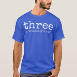 Kids 3rd Birthday for Boys Gift for 3 Three Year T-shirt<br><div class="desc">Kids 3rd Birthday for Boys Gift for 3 Three Year Old Kids.</div>