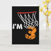 Kids 3rd Birthday Sketll Im 3 Three Year Old Bday  Kaart (Gele Bloem)