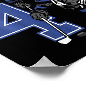 Kids 4 Year Old Ice Hockey Themed Birthday Party 4 Poster (Hoek)