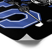 Kids 5 Year Old Ice Hockey Themed Birthday Party 5 Poster (Hoek)