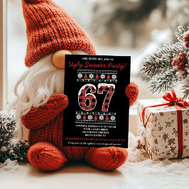 Kids' 67 Ugly Sweater Holiday Party Kaart