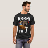 Kids 7 Year Old Pirate Birthday Party Pirates Ship T-shirt (Voorkant volledig)