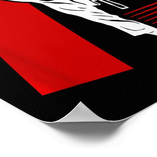 Kids 7th Birthday Karate 7 Year Old Karate Birthda Poster (Hoek)