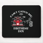 Kids 8th Birthday Race Car Bday Boy Cant Catch Me  Muismat (Voorkant)