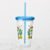 Kids Aangepaste Bee You Acryl Bekertje Drinkbeker (Rechts)