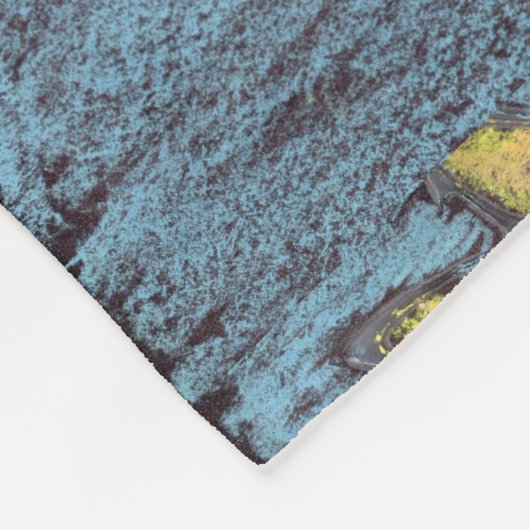 Kids Art for CHOC - Sunflowers Forever Fleece Deken (Hoek)