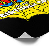 Kids Aunt Of The Birthday Boy Sder Theme Party Mat Poster (Hoek)