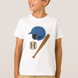 Kids Baseball Tee – Rubber Text Style T-shirt