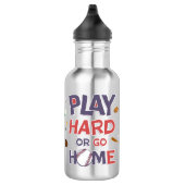Kids Baseball Water Bottle – Personalized Waterfles (Rechts)