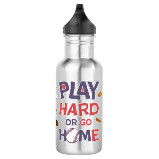 Kids Baseball Water Bottle – Personalized Waterfles