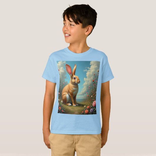KId's Basic T-Shirt (Voorkant volledig)