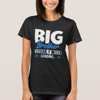 Kids Big Brother Loading 2026 for Boy T-shirt