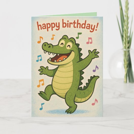 Kid's birthday card feestdagen kaart (Voorkant)
