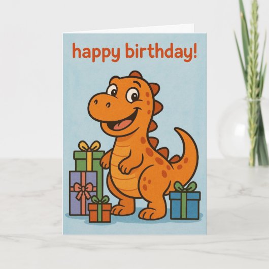Kid's Birthday Card Feestdagen Kaart (Voorkant)