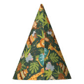 Kids Birthday Jungle Themed Party Hats Feesthoedjes (Achterkant)
