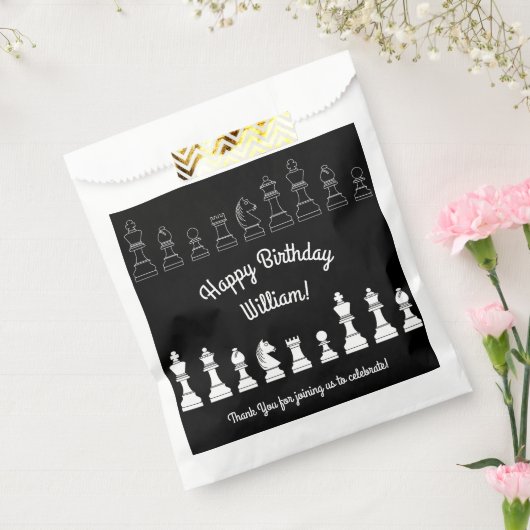 Kids Birthday Party Bedankzakje (Gezegeld)