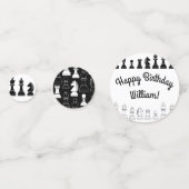 Kids Birthday Party Confetti (Achterkanten)