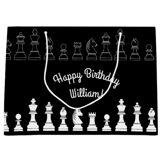 Kids Birthday Party Groot Cadeauzakje (Voorkant)