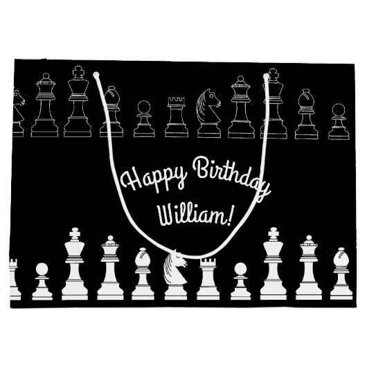 Kids Birthday Party Groot Cadeauzakje (Achterkant)