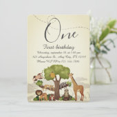 Kids Birthday Party Kaart (Staand voorkant)