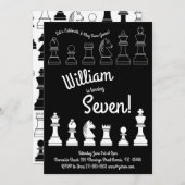 Kids Birthday Party Kaart (Voorkant / Achterkant)