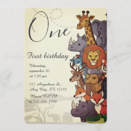 Kids Birthday Party Kaart