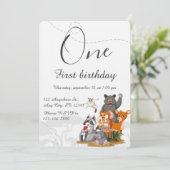 Kids Birthday Party Kaart (Staand voorkant)