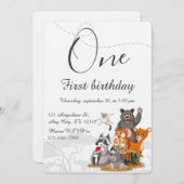 Kids Birthday Party Kaart (Voorkant / Achterkant)