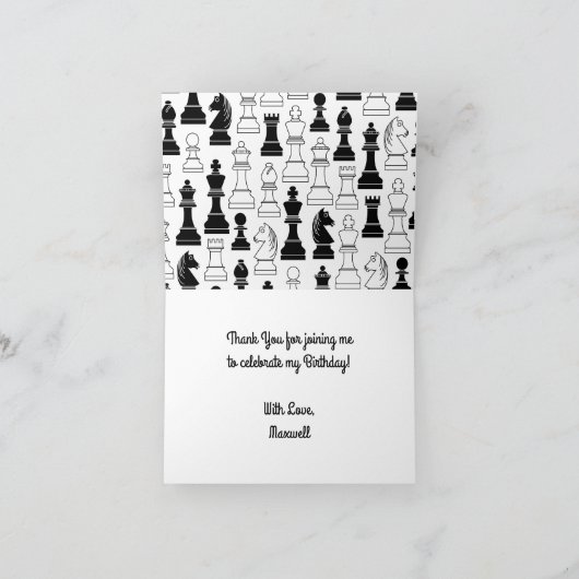 Kids Birthday Party Kaart (Binnen)