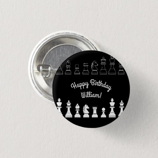 Kids Birthday Party Ronde Button 3,2 Cm (Voorkant /achterkant)