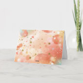 Kids Birthday Photo Thanks a Bunch Pastel Confetti Bedankkaart (Achterkant)