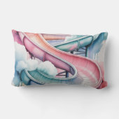 Kids’ Birthday Waterslide Party Gift Kussen (Achterkant)