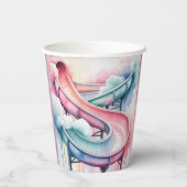 Kids’ Birthday Waterslide Party Papieren Bekers (Achterkant)