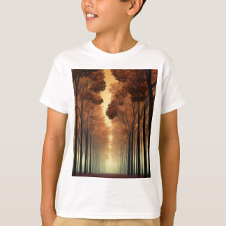 Kids bosboom logo T-shirt | Natuur avontuur T