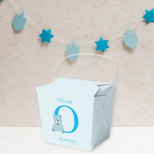 kids boxes initial birthday party bedankdoosjes