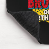 Kids Brother Of The Birthday Boy Spider Theme Part Muismat (Hoek)