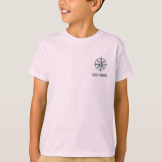 Kids Cali Vibes Kompas Grafische T-shirt Jongens W
