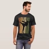 Kids Camouflage Retro Karate Motivating Believe Pr T-shirt (Voorkant volledig)