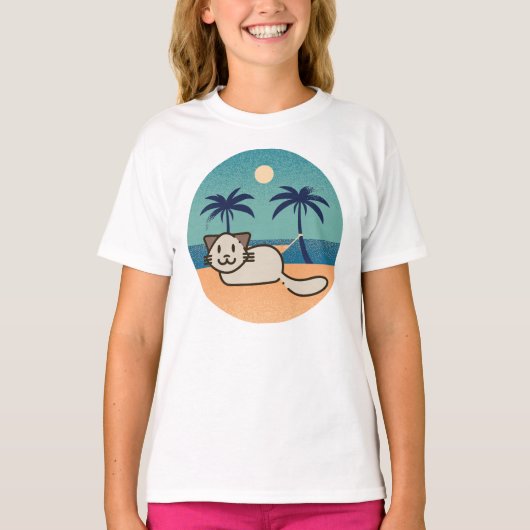 Kids Cat Lover T-shirt (Voorkant)