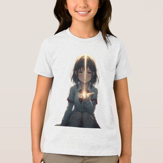 Kid's Choice Tri-Blend Shirt (Voorkant)